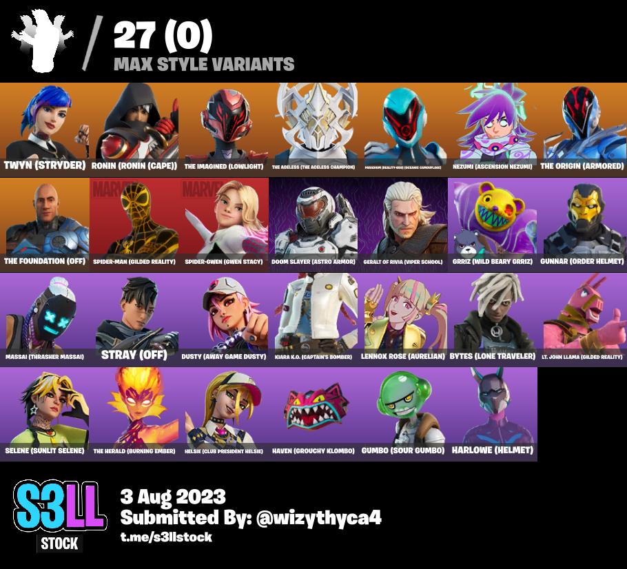 52 SKINS; SPIDER-MAN / GREEN GOBLIN / JELLIE / STASH'D / (XBOX=LINK)(PC ...