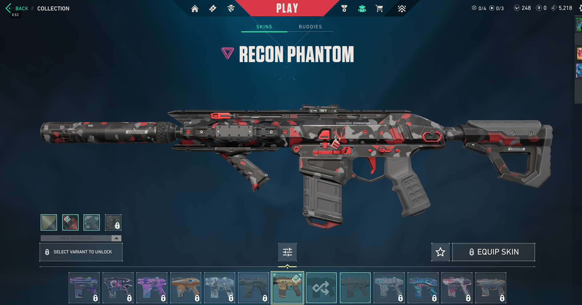 rgx 11z PRO / vandal prime / Reaver knife / 2 knife / recon phantom ...