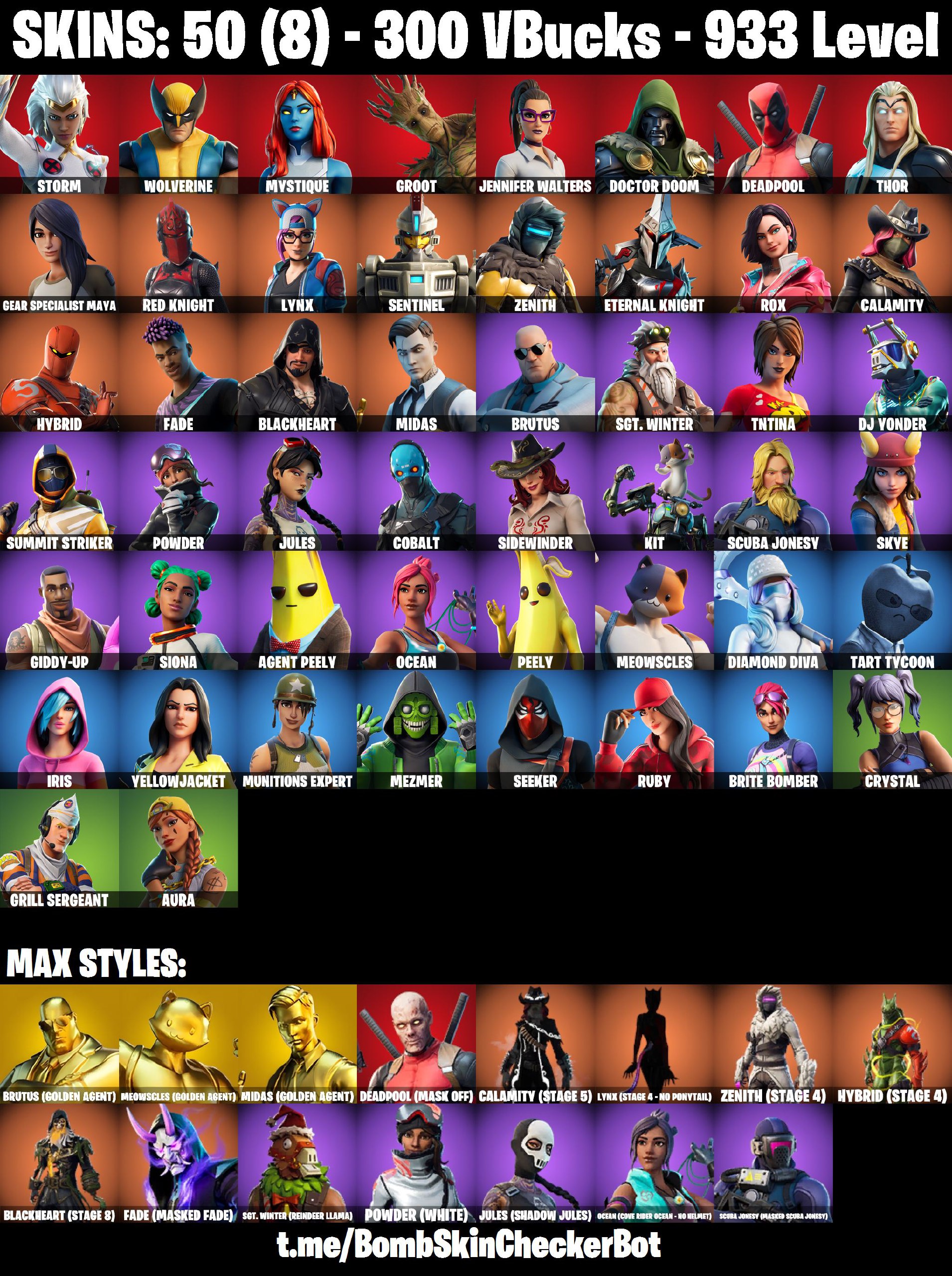 Fa 50 skins midas golden agent lynx stage 5 snowflake