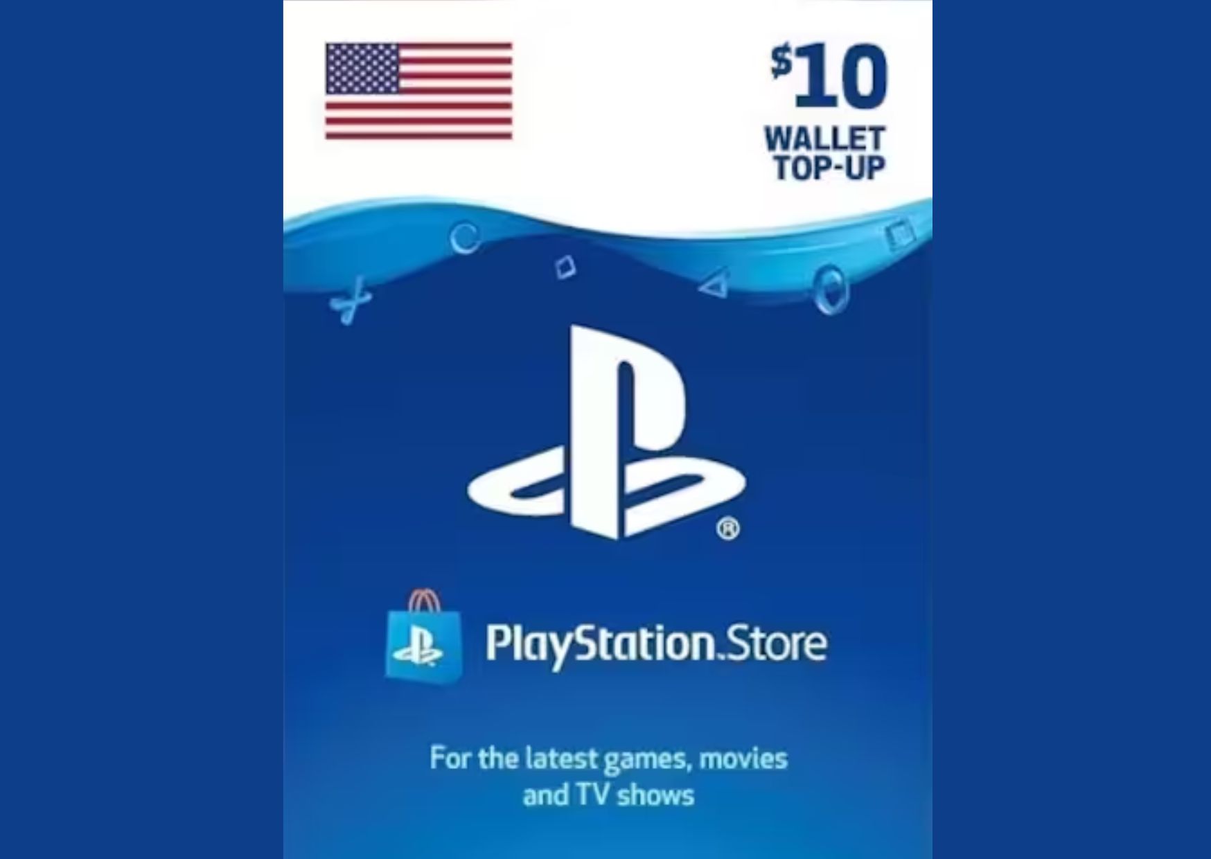 PlayStation Network Gift Card 10 USD PSN UNITED STATES iGV
