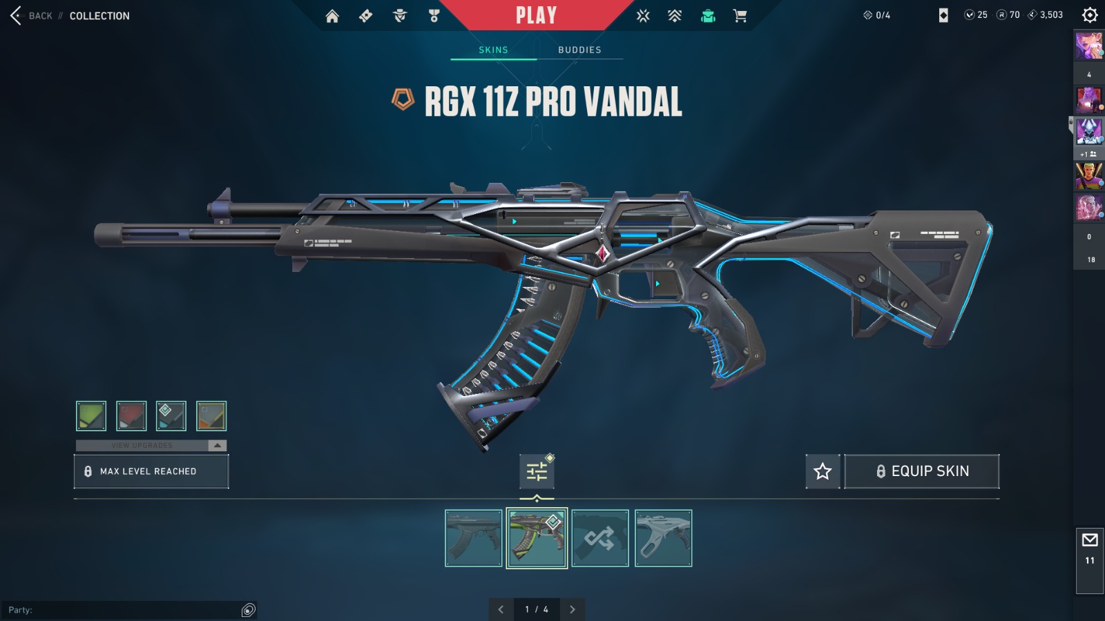 EU/TR/EP 7 A1 IMMORTAL 2/Recon Butterfly Knife/RGX Vandal/Ion Vandal ...