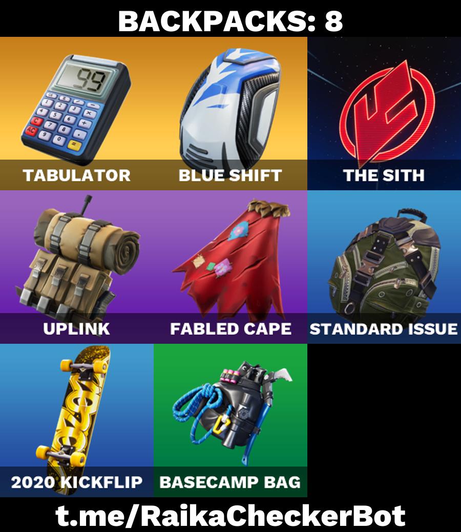 FA | 3 OUTFITS | BLUE STRIKER | ROYALE BOMBER | PRODIGY | TABULATOR | BLUE SHIFT | CONTROLLER | FLAPPY | THE SITH | UPLINK | FABLED CAPE