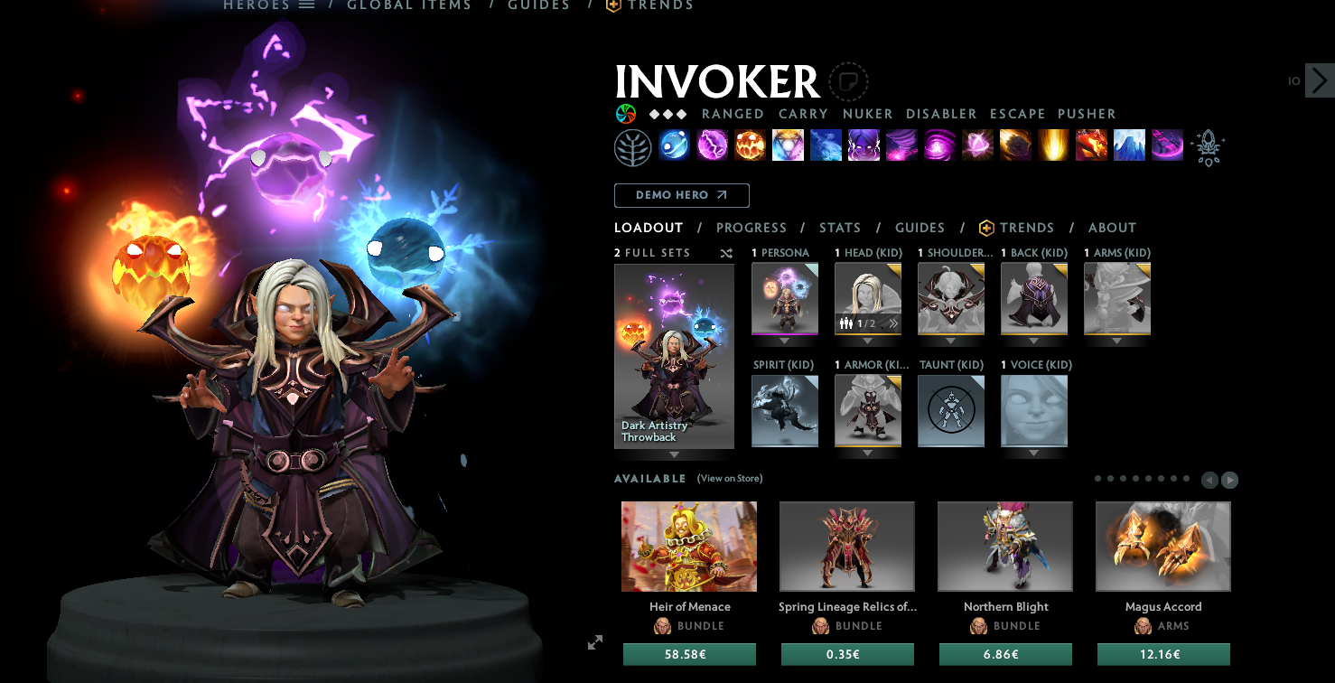 EXCLUSIVE ACCOUNT ! ARCANA DROW RANGER ! ARCANA SPECTRE ! ARCANA 