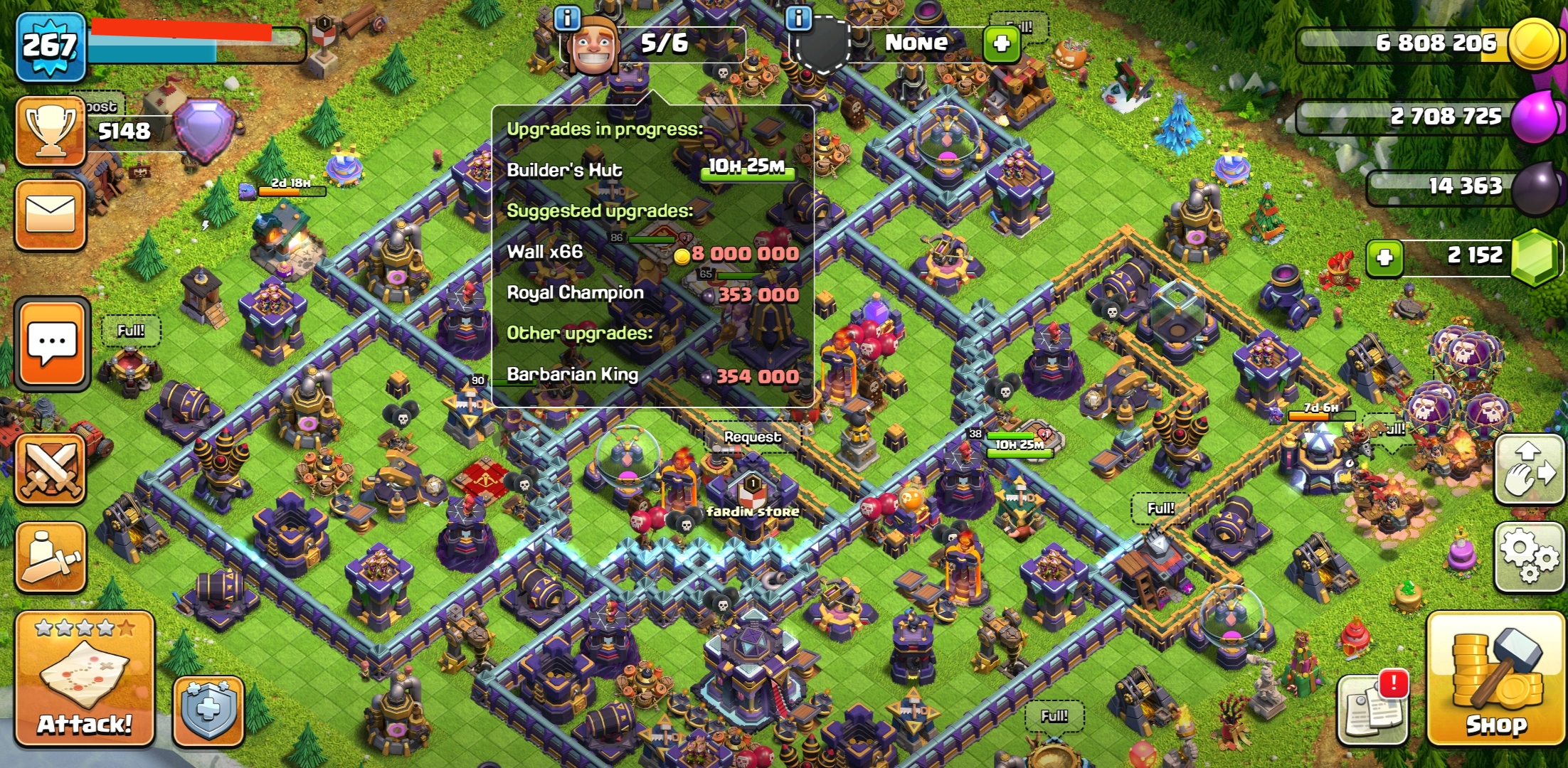 th15-xp-267-full-max-star-4400-heroes-max-defense-max-full-max-no