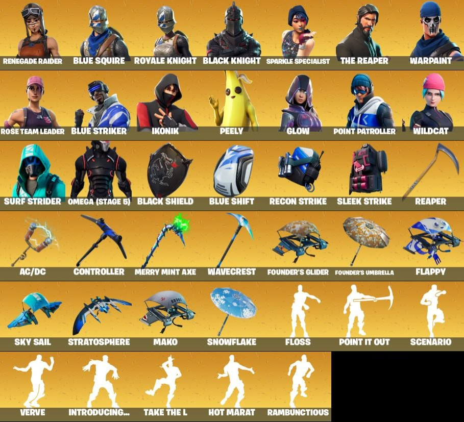 292 skins/RENEGADE RAIDER/WILDCAT/BLACK KNIGHT/CLICK TO SEE SCREENSHOTS ...