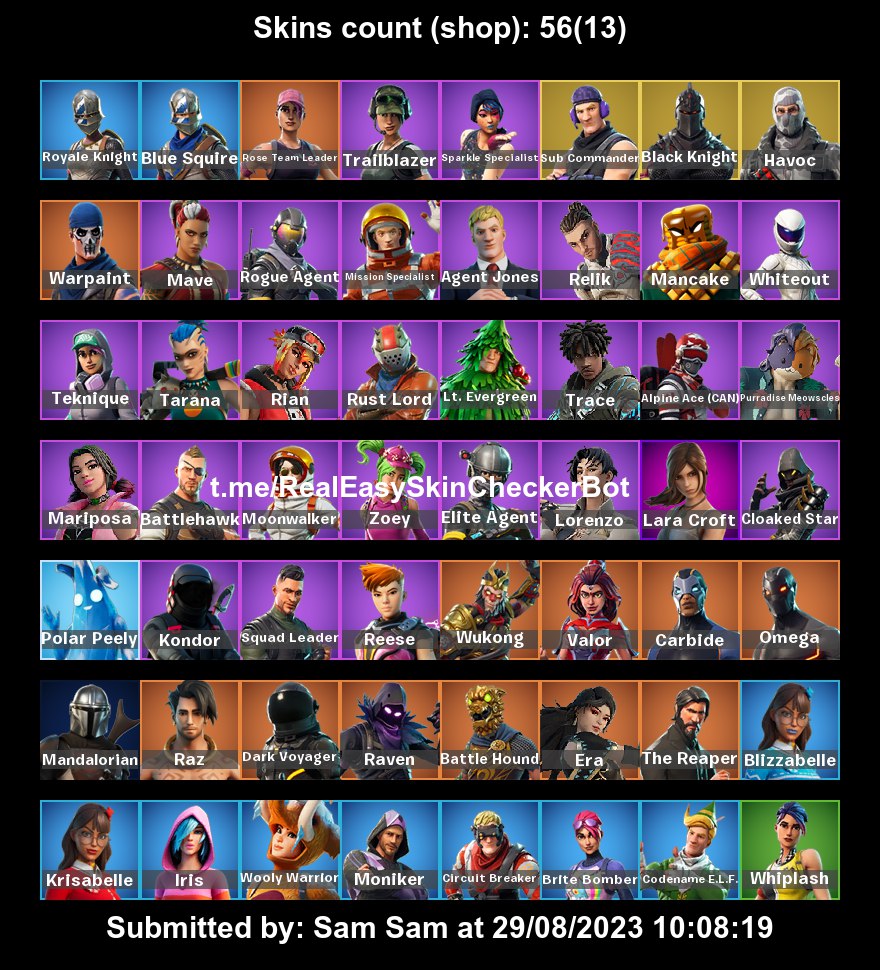 compte fortnite chevaliers noir - iGV