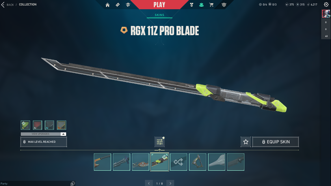 72 skins / RGX 11z Pro Blade / Reaver Knife / Glitchpop Vandal / Prime ...