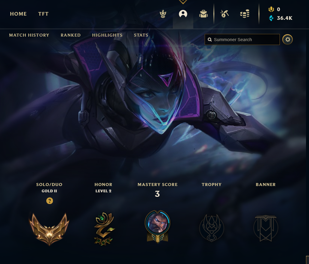 HANDMADE 100% Safe - INSTANT - GOLD 2 - HIGH MMR - 36K+ BE - PROJECT VAYNE - UNVERIFIED EMAIL - CHEAP