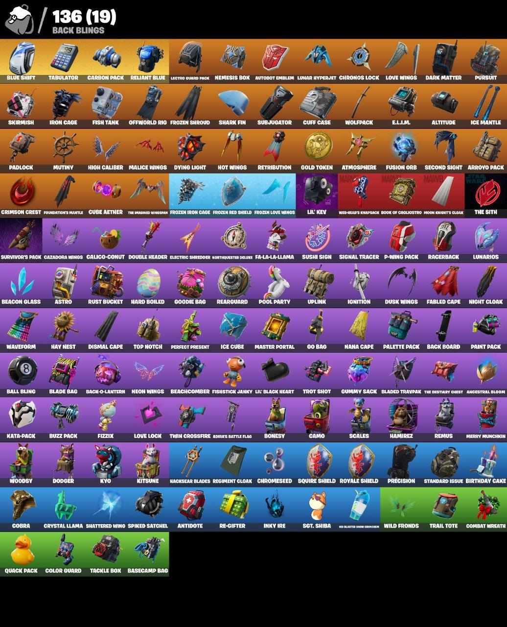 140 Skins] Season 3, 4, 5, 6, 7, 8 And 9 Maxed | STW Deluxe | Renegade ...