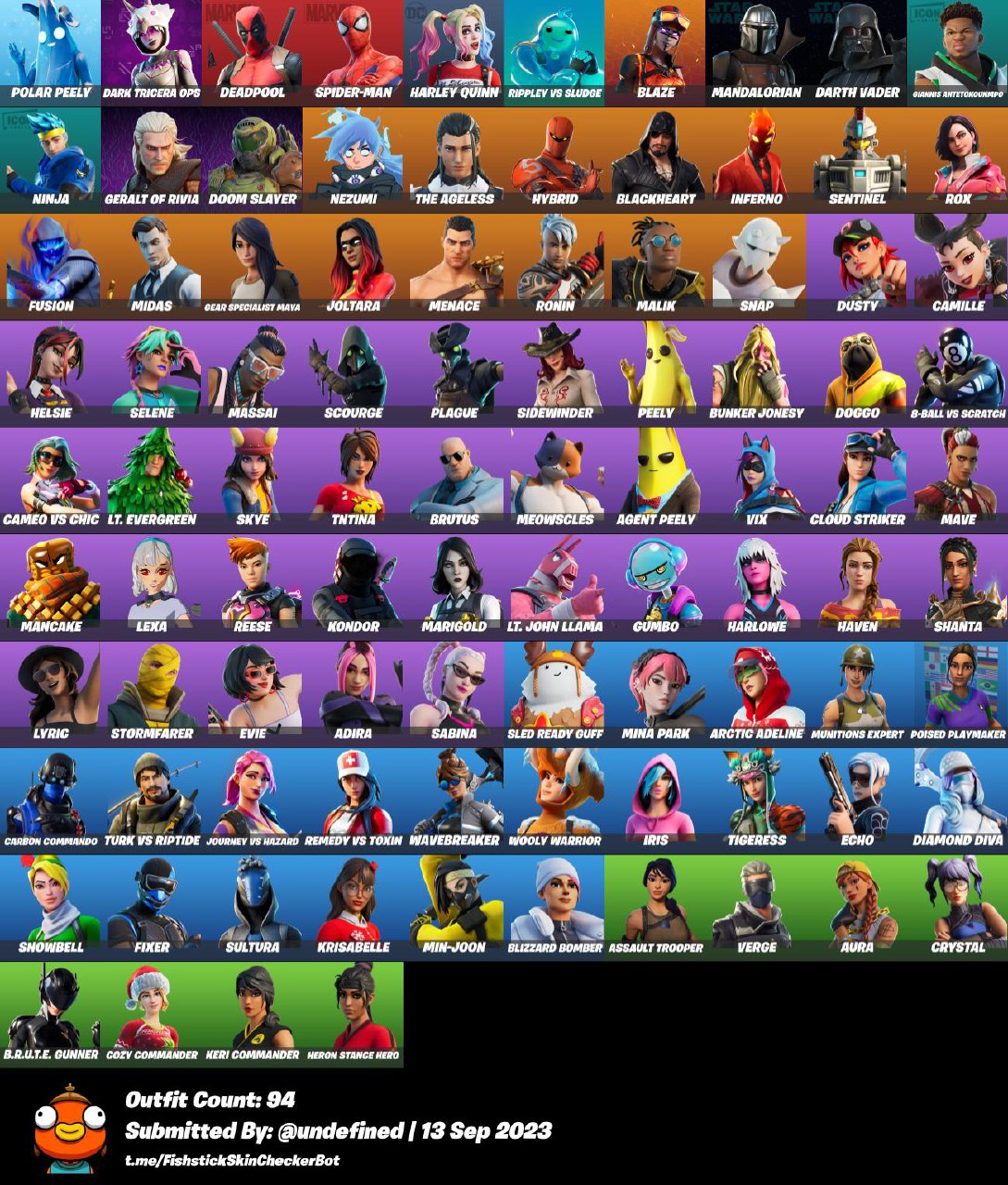 (Only PC) 96 Skins / FA / Leviathan Axe / Joltara / Midas / Mandalorian ...