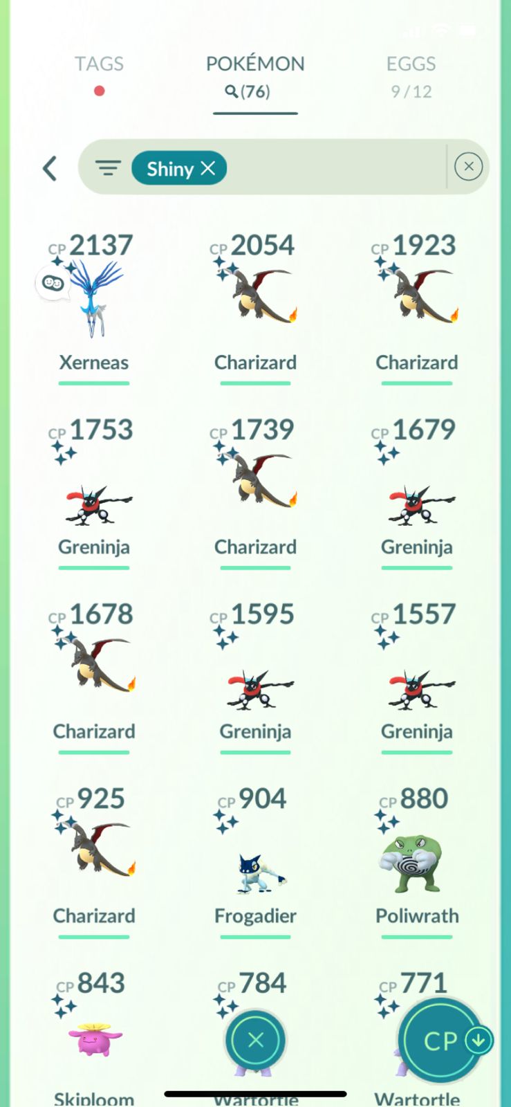 Pokemon Go Account Level 37 76 Shiny Riolu Xerneas Charizard Greninja 31 Legendary Shadow