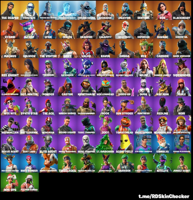 92 Skins / The Reaper / Elite Agent / Take The L / Dark Voyager / Rust ...