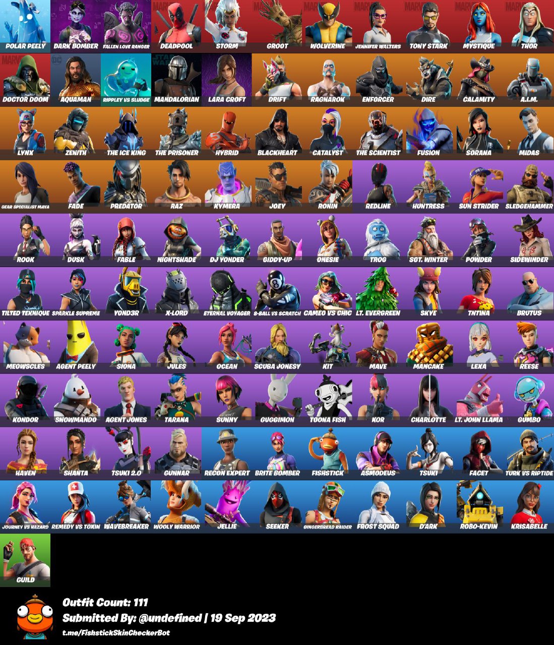 (Only PC) 111 Skins / Full Access / Dark Bomber / Lara Croft / Midas ...