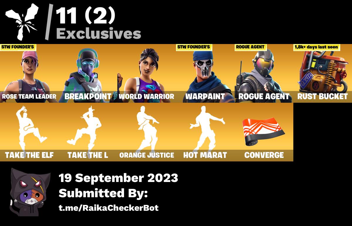 99 skins | OG STW | Scratch virus | Take the l | Fishstick world cup - iGV