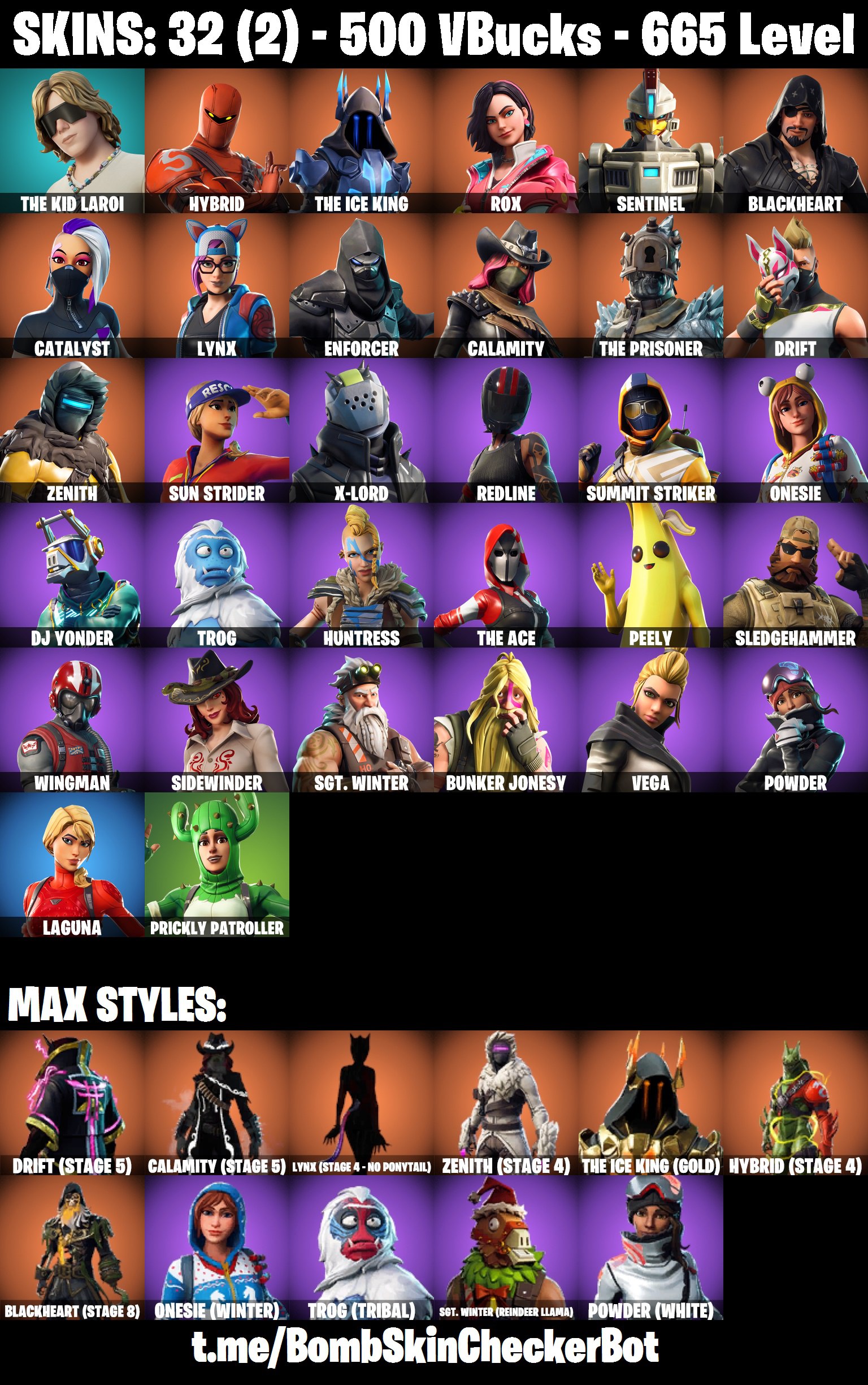 PC/XBOX] FA 32 SKINS | LYNX (STAGE 5) | PEELY | CALAMITY (MAX) | HYBRID |  X-LORD | REDLINE | THE ACE | VEGA | ENFORCER | THE PRISONER | - iGV