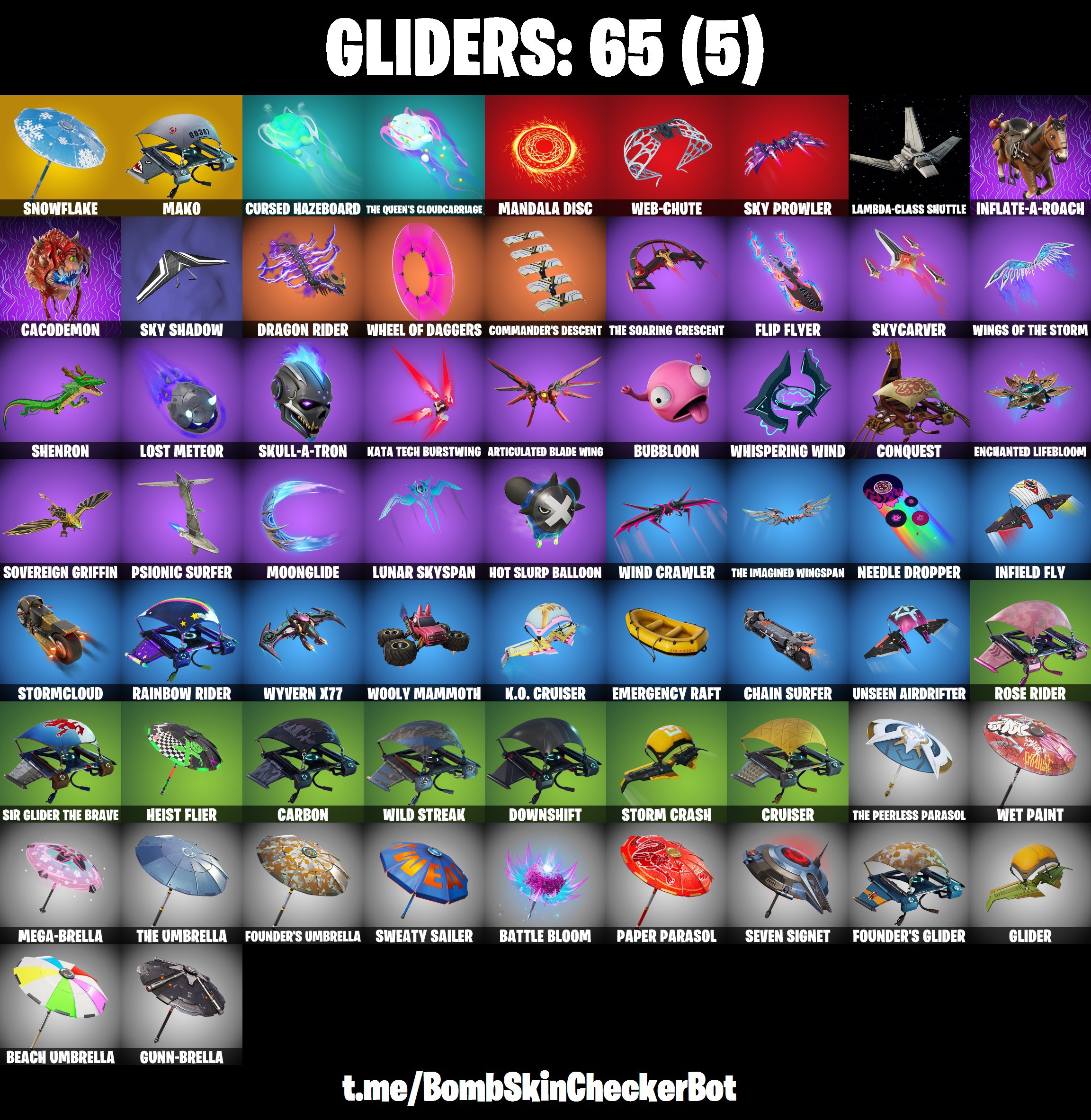 FA 110 SKINS | MAKO GLIDER , OG STW , THE REAPER , TAKE THE L , ELITE ...