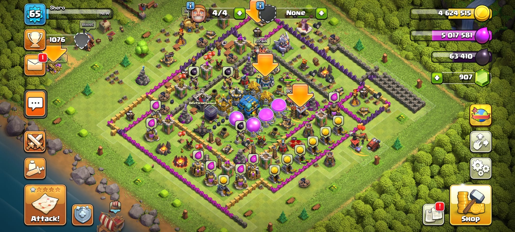 crafty [Code 2721] Th12 XP 65 / Compte Dons / Very Cheap - iGV