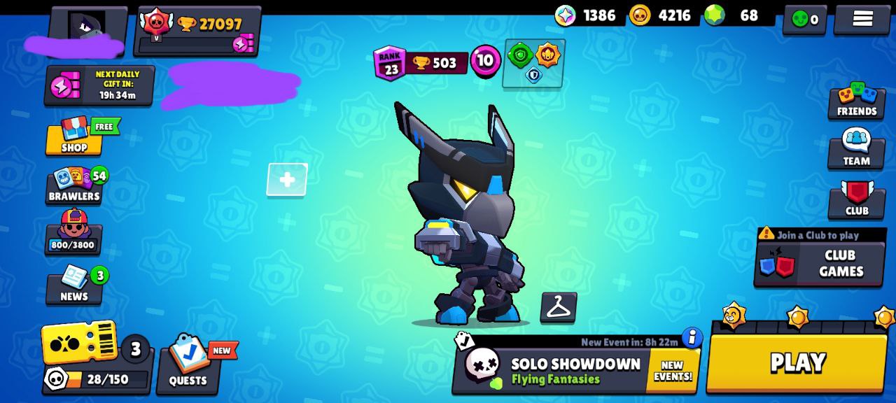 27097 TROPHIES-FREE CHANGE NAME-25 RANKS-60 BRAWLERS-6 SILVER SKINS-NICE SKINS-CHEAPEST-100% SAFE-ATOMICSTORE-SEE DESCRIPTION-ANDROID+IOS+PC