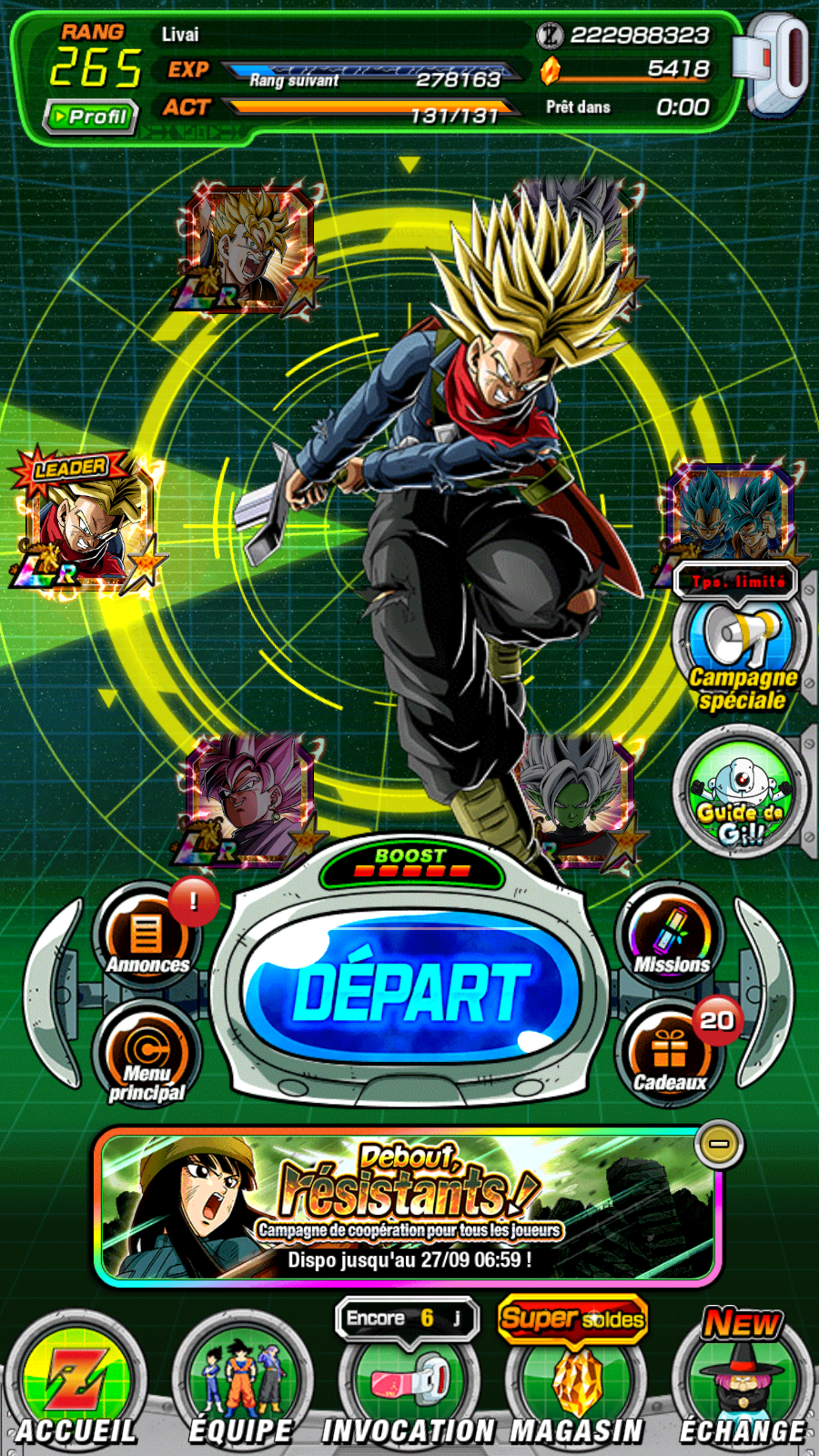 Dokkan Battle Account Global Ios - IGV