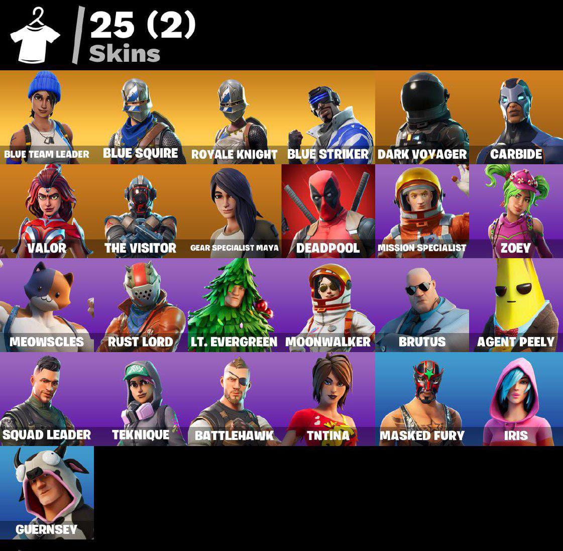 S2 Blue Squire,Royale Knight,Mako Glider,Dark Voyager,Take The L ...