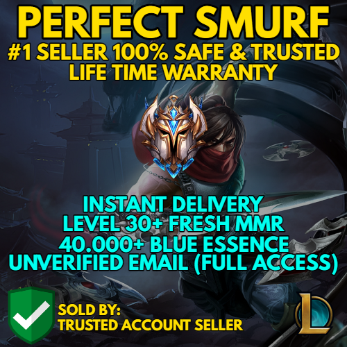 Buy LoL Level 30 Accounts - Accounts Of Legends