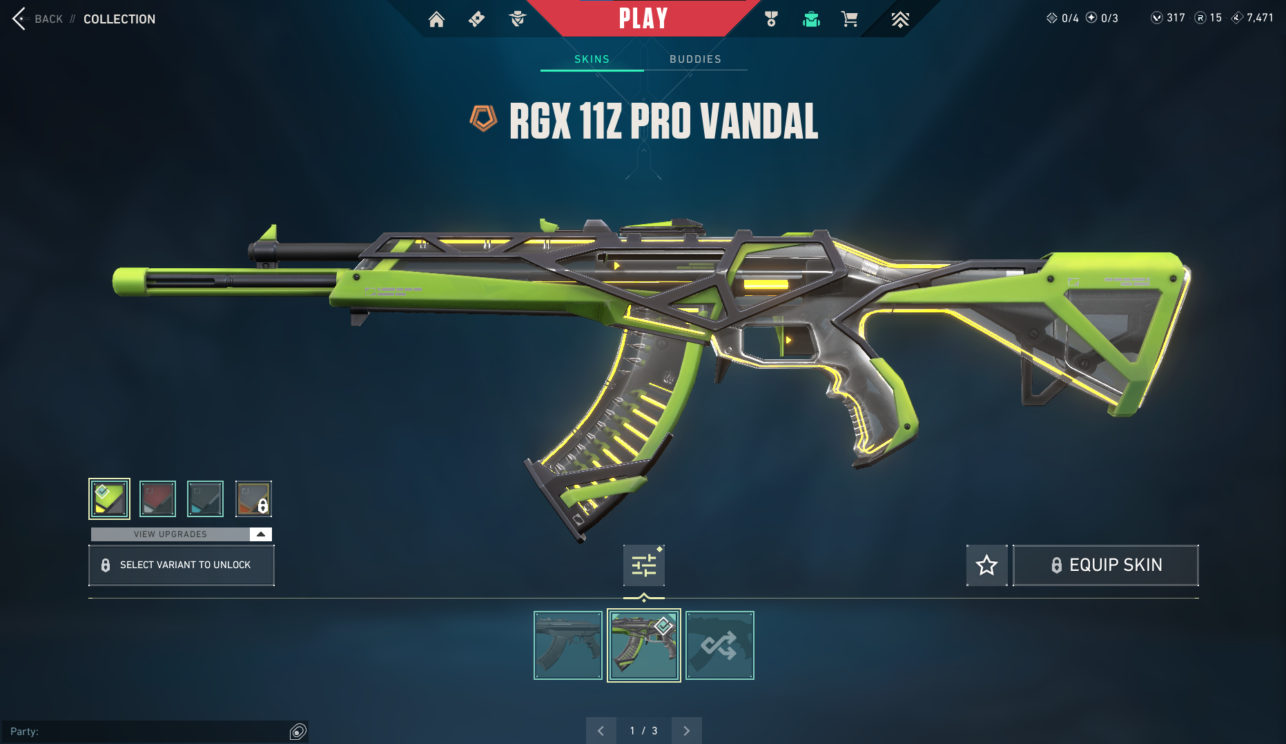 EU【7 Skins】 RGX 11z Pro Vandal | Prime Spectre --|FULL ACCESS + INSTANT ...