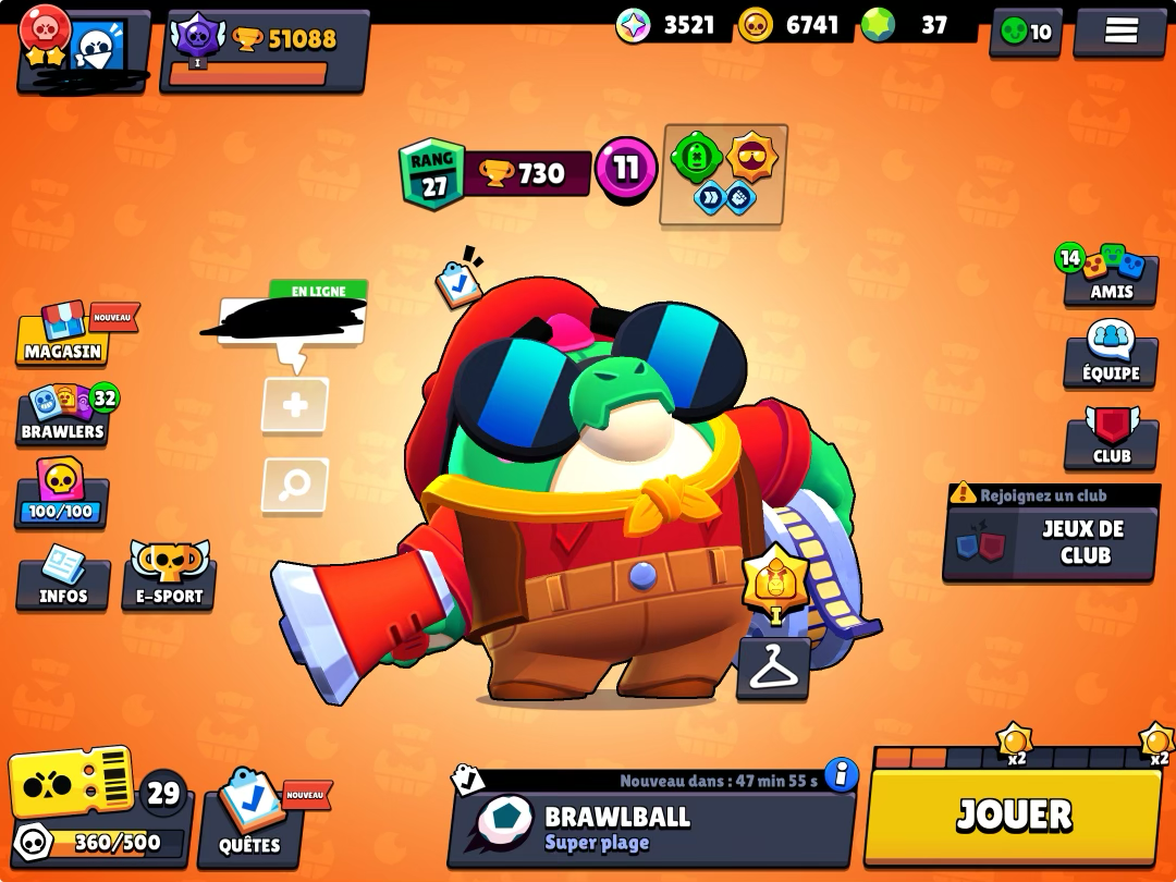 Account Brawl Stars Compte Brawl Stars IGV