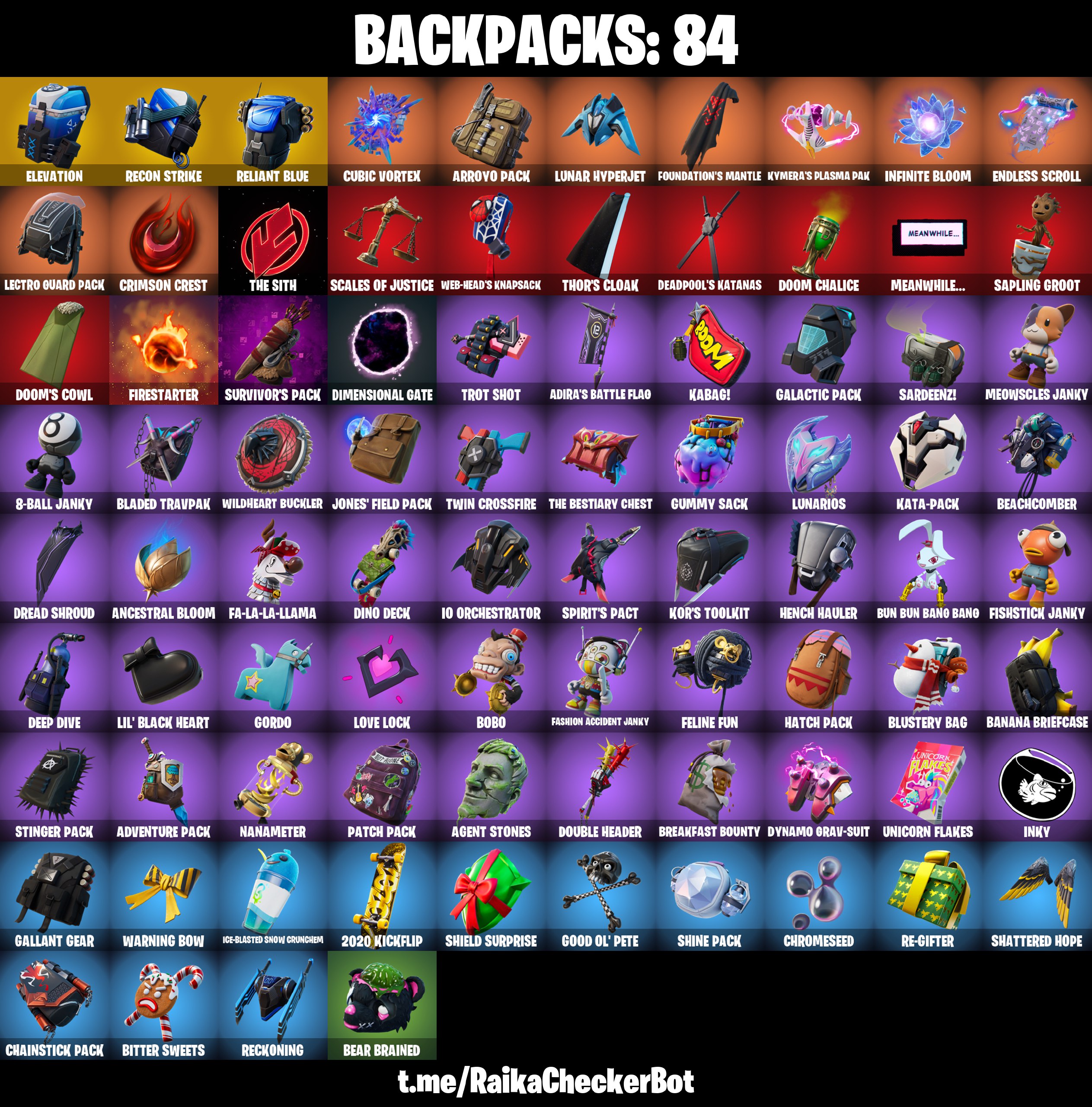 FA | 77 OUTFITS | CLOUD STRIKER | FIXER | TRILOGY | POINT PATROLLER ...