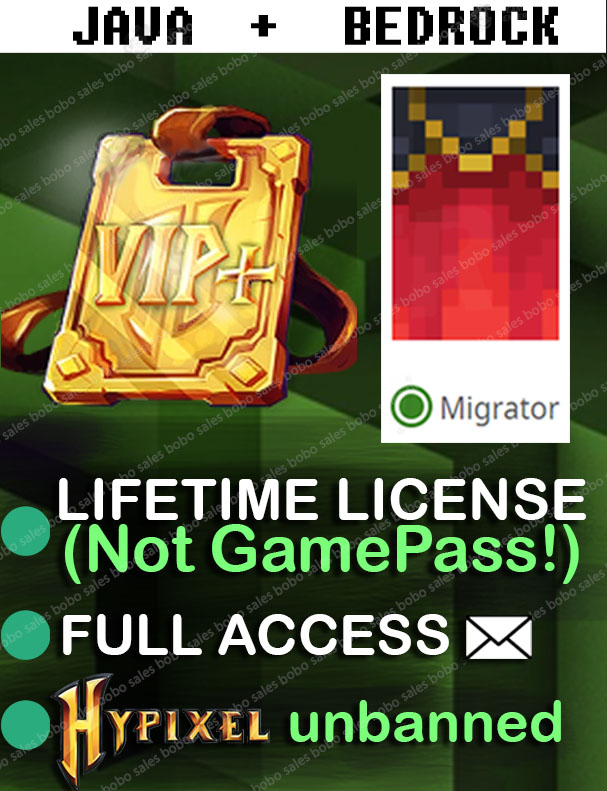 migrator cape hypixel vip account from 04 mar 2023 microsoft