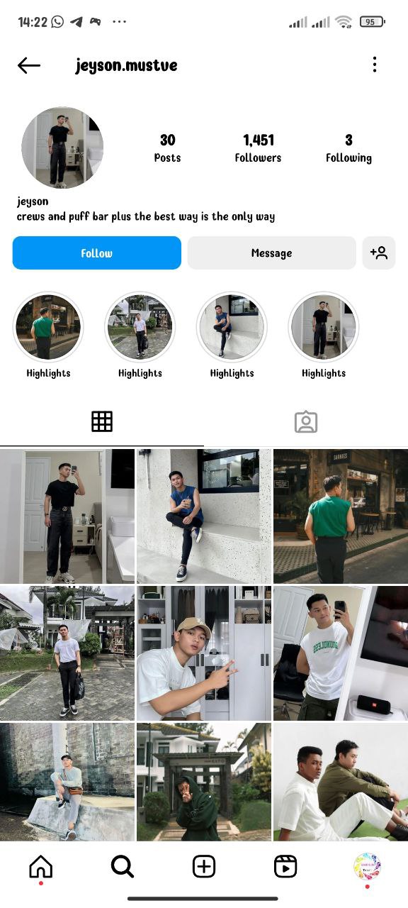 1k Follower Handmade Instagram Account 2023 Igv
