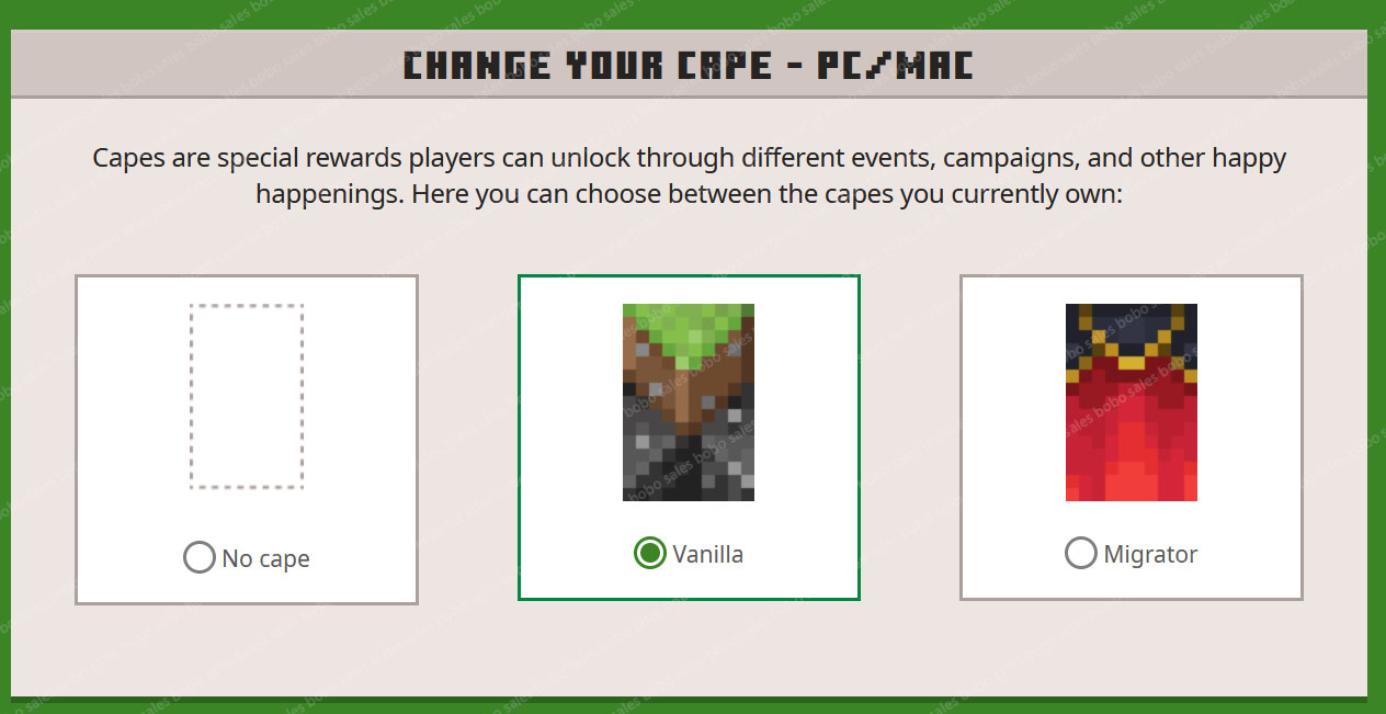  vanilla migrator cape hypixel account from 16 jan 2023 microsoft