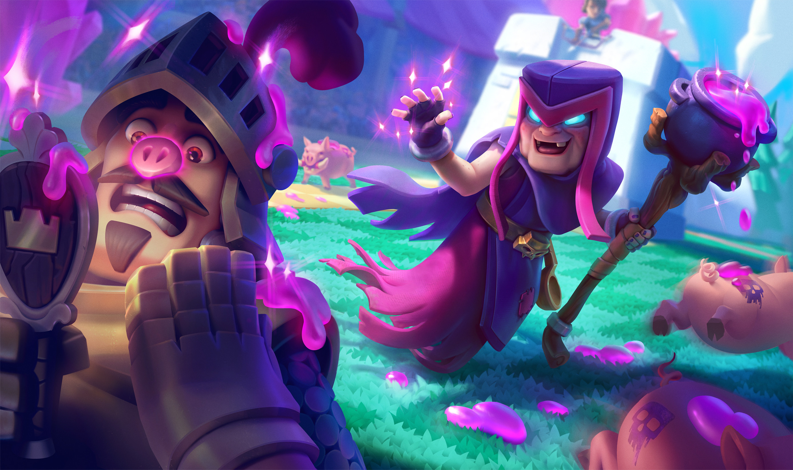 Clash Royale (Android + IOS) / Trophies - [6.500] / Full Access / Warranty  / Inactive / Gift - iGV