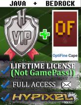 (OptiFine Cape. Hypixel VIP) Account from 14-Feb-2023. Microsoft account with mail.