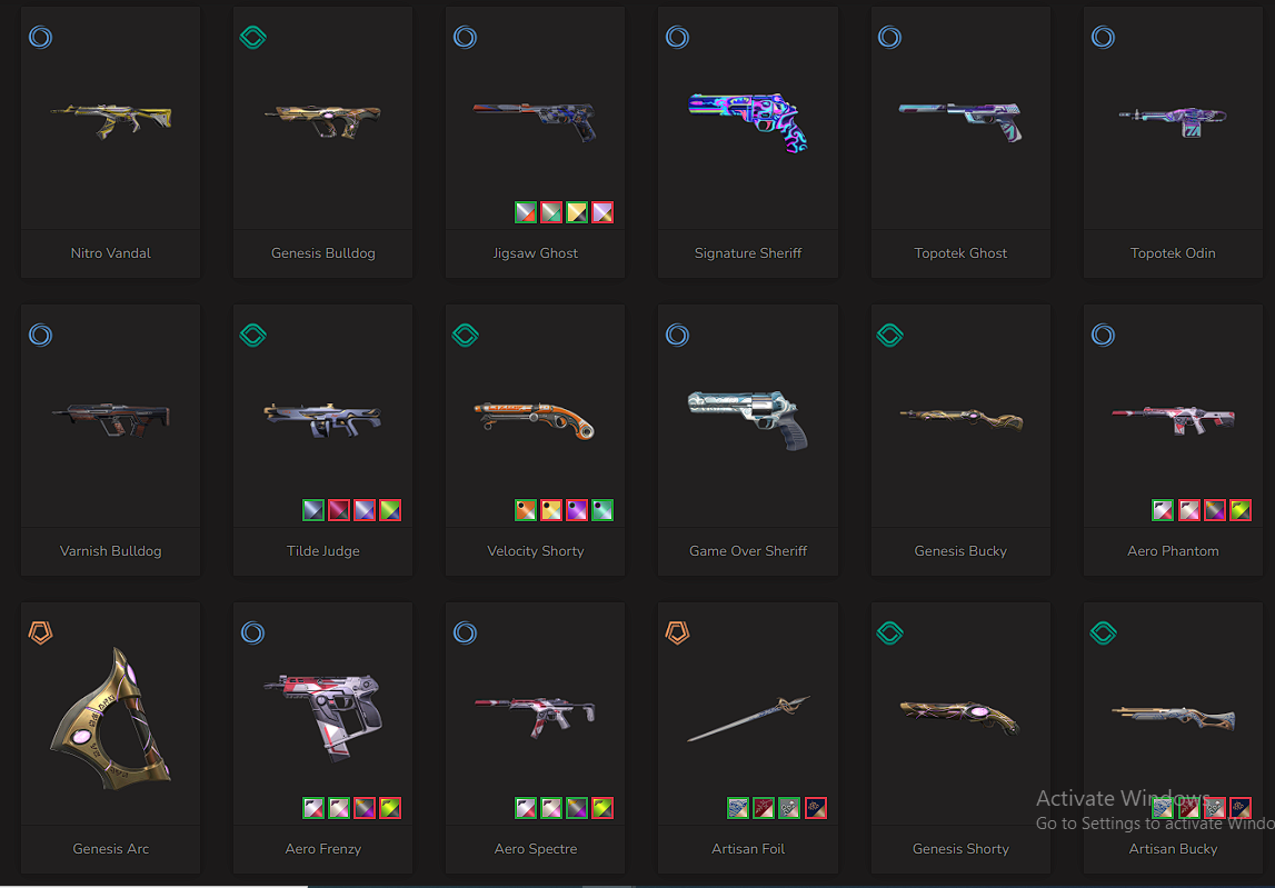 [EU] - [ 48k Vp Spent ] - [ 10x Knife + 58x Rare Skins ] - [Level 157 ...