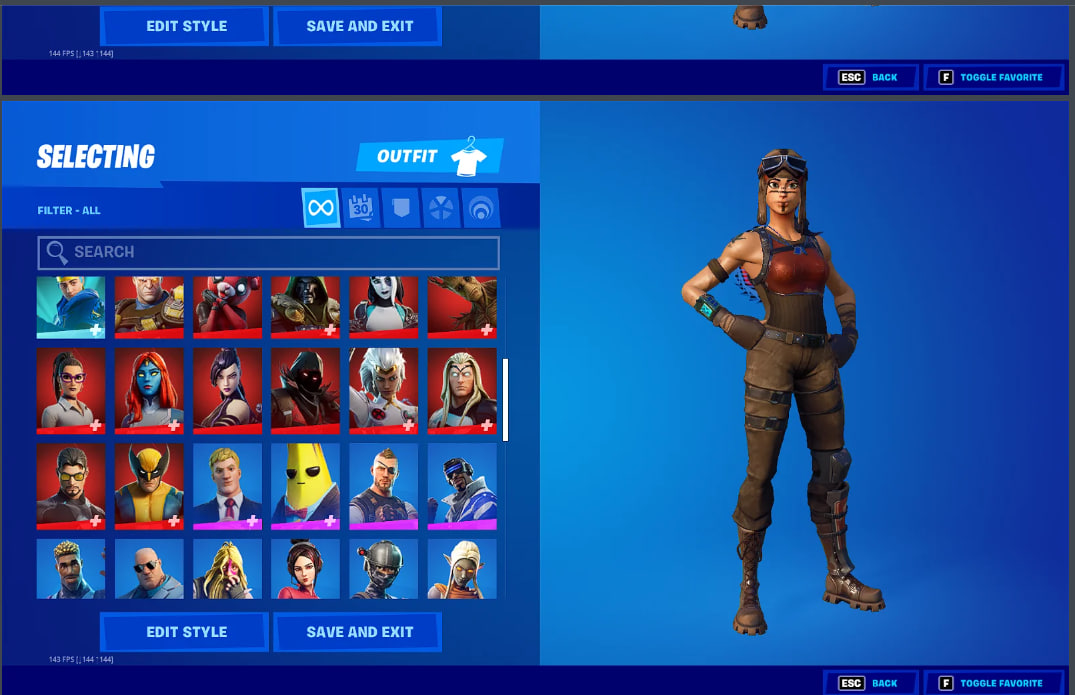 Fortnite | CONTA FORTNITE, MUITAS SKINS (RENEGADE