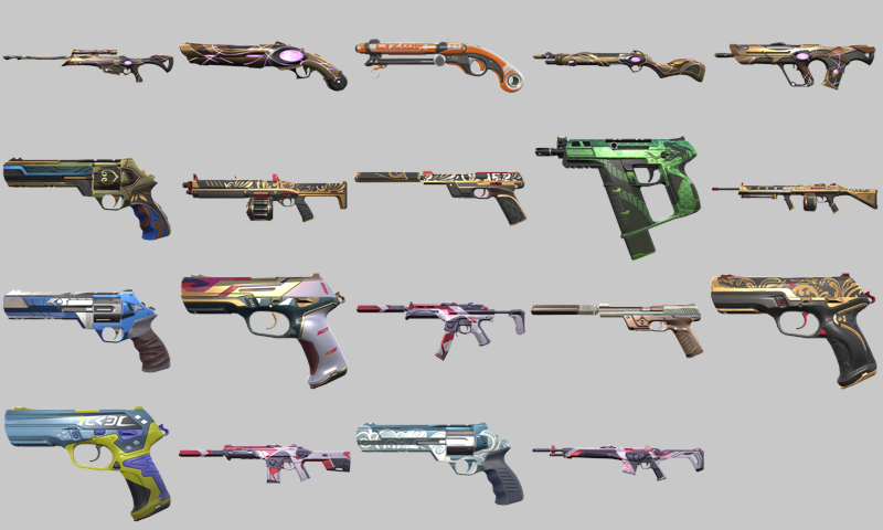 [AP] / 19 SKINS / - Genesis Operator - Genesis Shorty - Velocity Shorty ...