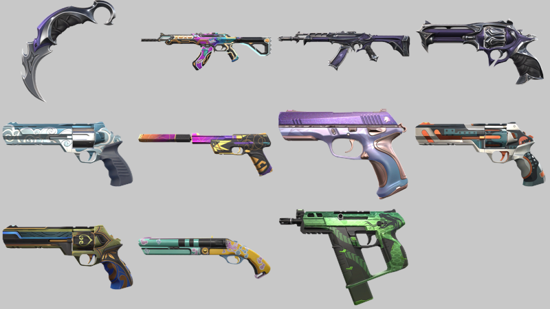 Eu Tr Skins Reaver Karambit Glitchpop Vandal Reaver Vandal Reaver Sheriff Igv