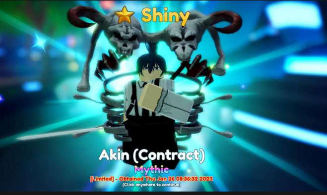 SHINY AKIN - CONTRACT - AKI - Anime Adventures (AA)