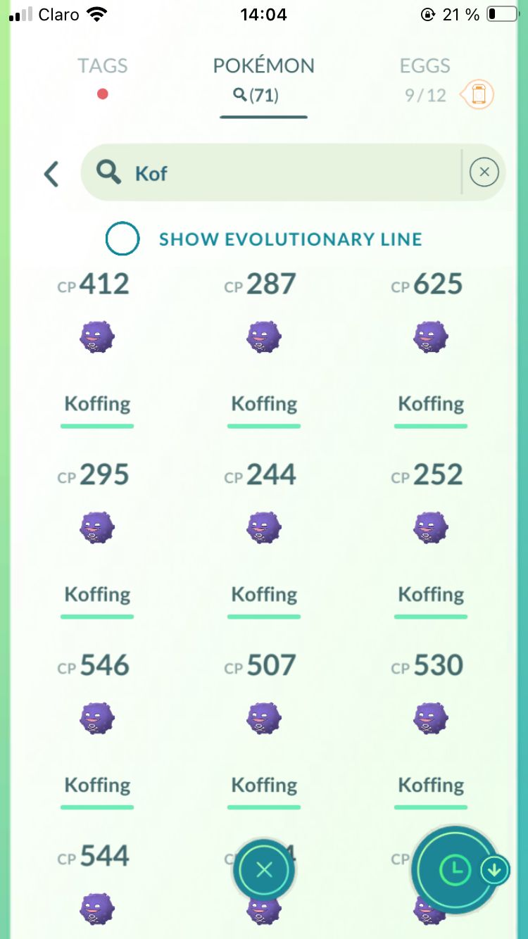 #682 71x Koffing