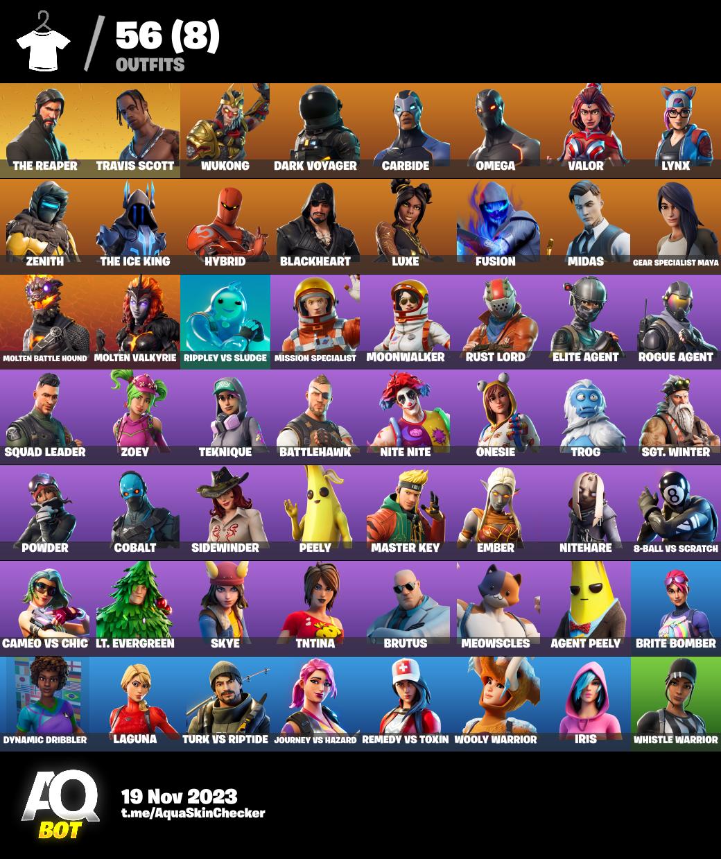 SUPER SAFE OG STACKED FORTNITE ACCOUNT FOR NINTENDO/PS4/PS5/XBOX/PC - iGV