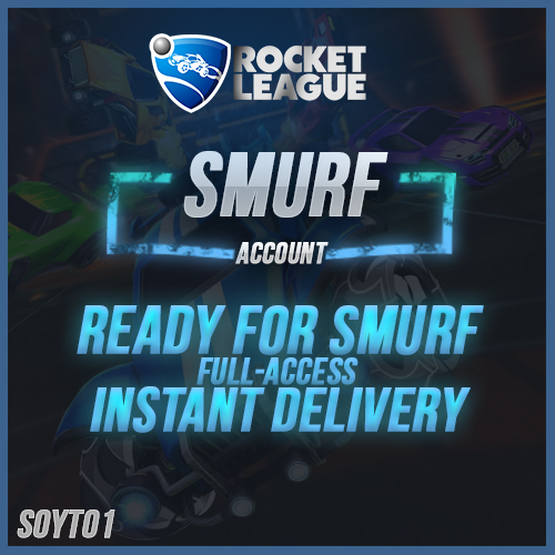 ROCKET LEAGUE SMURF Ready For Ranked Full Access INSTANT DELIVERY
