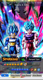 悟空LCベジータLC HJ4-SEC2 LC ベジータ：GT UR | ドラゴンボールヒーローズ