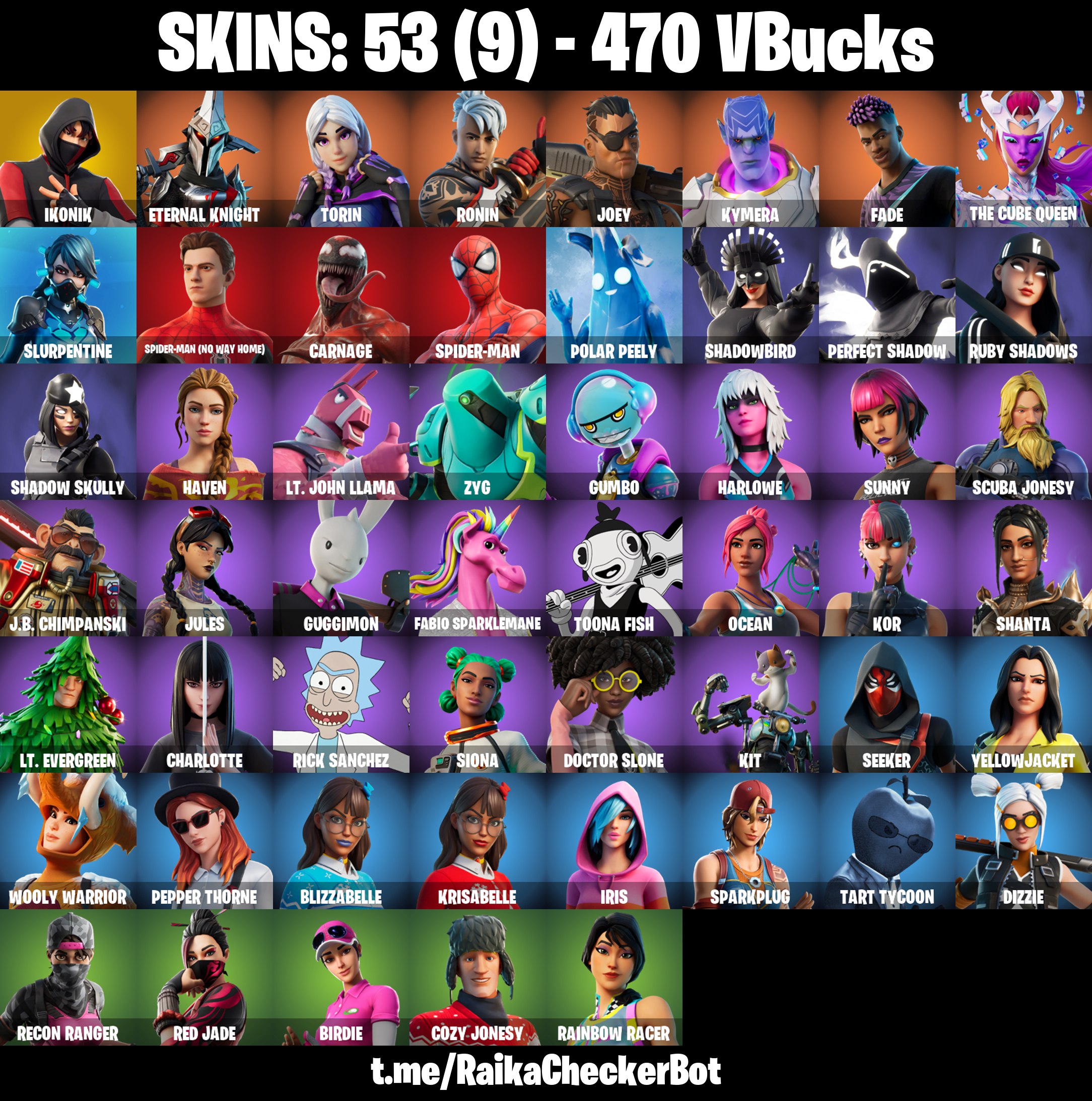 [PC/PSN/XBOX] SPIDER-MAN / IKONIK / IRIS / SHADOW SKULLY / FADE ...