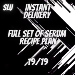 [XBOX] Full set of serum recipe plan 19/19 (instant delivery)