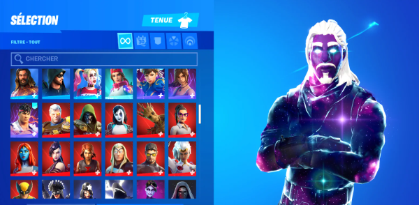 FORTNITE OG ACCOUNT WITH 118 SKINS BLACK KNIGHT OG JOHN WICK