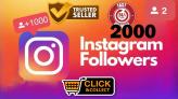 2000 instagram Followers - Instant Delivery - Guaranteed Service instagram followers service