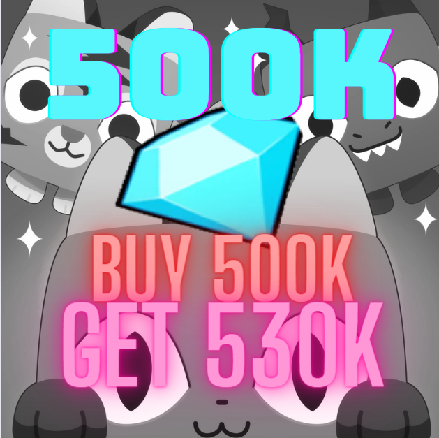 Per Quantity Stacks Your Bonus / 500K PS99 Diamonds / PS99 GEMS / FAST ...