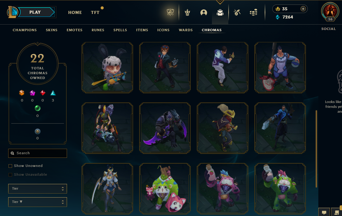 Almost All Champs + 200 Skins + Chromas] [Gold S6] [Full Access] [Mid Main  | Yasuo Main | Victorious Skins Nightbringer Yasuo Elementalist Lux] - iGV