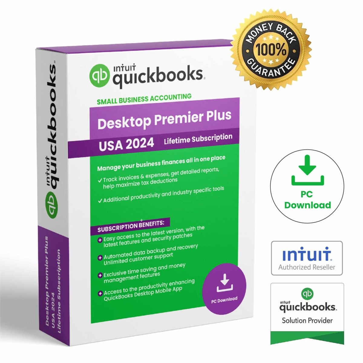 QuickBooks Desktop Premier Plus 2024 lifetime activation iGV