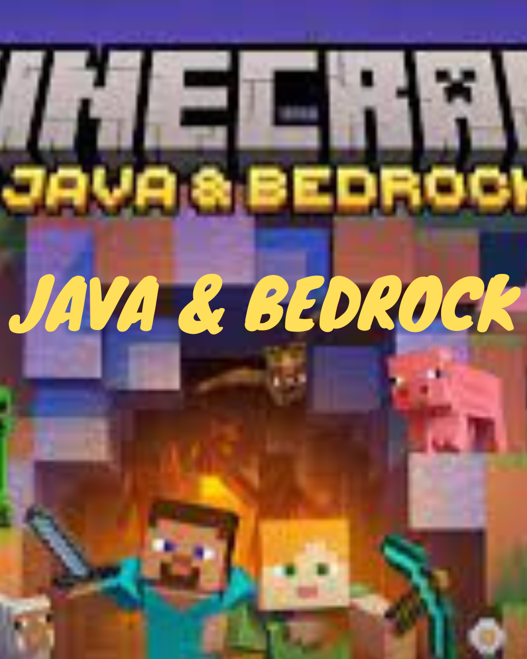Minecraft Java & Bedrock (NEW, License purchased)
